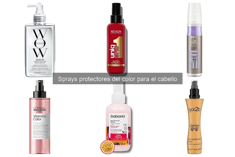Beneficios de los Sprays Protectores para el Color del Cabello