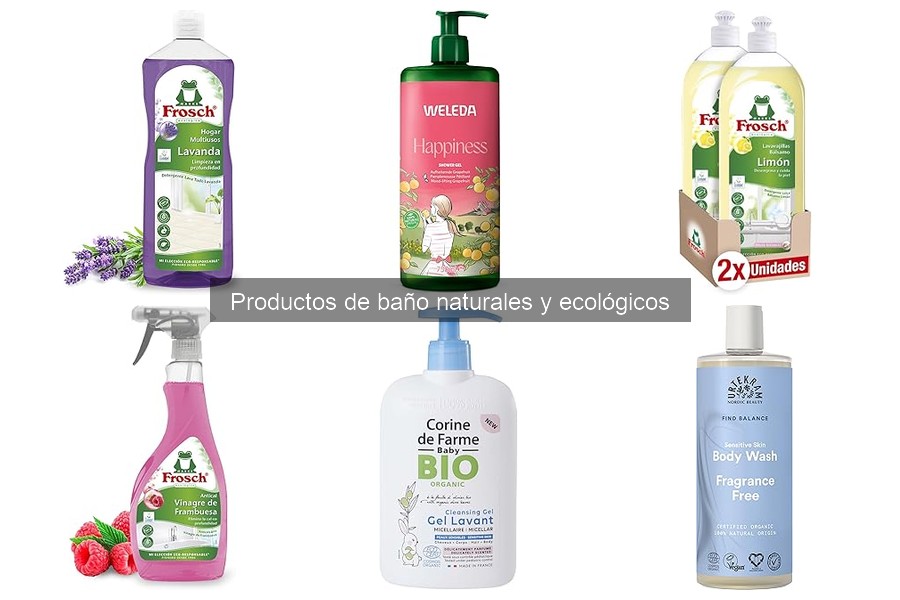 Beneficios de productos de baño naturales para piel sensible