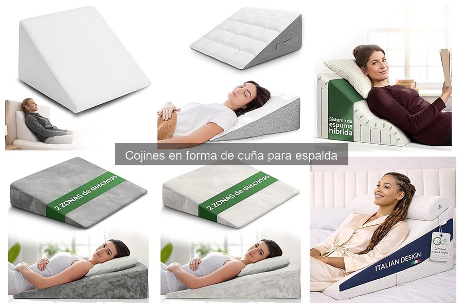 Beneficios de un cojín en cuña para la espalda: Mejora tu postura