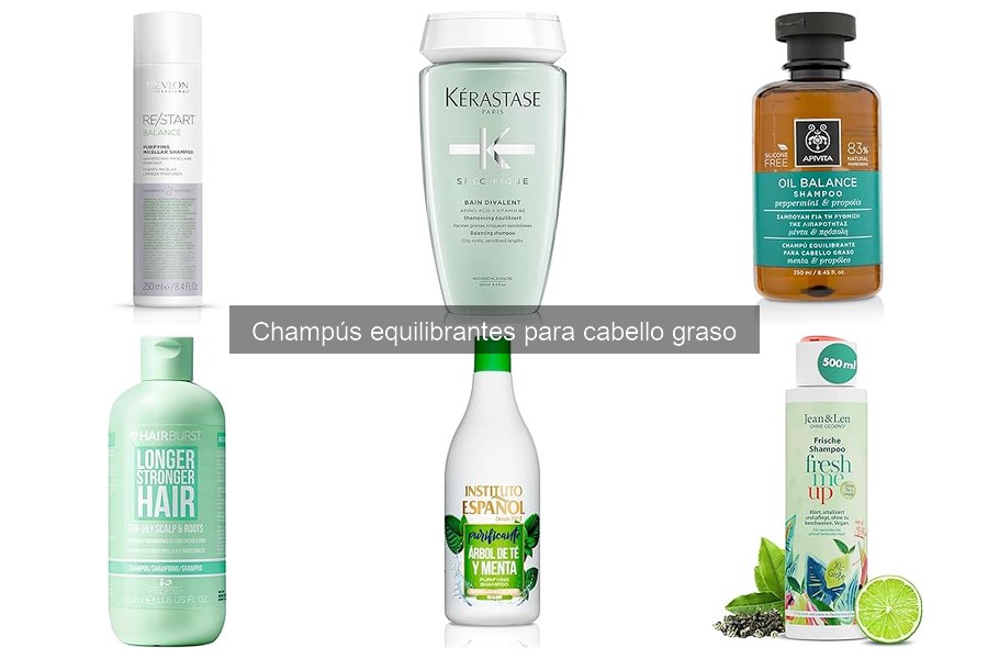 Beneficios de usar champús equilibrantes para cabello graso