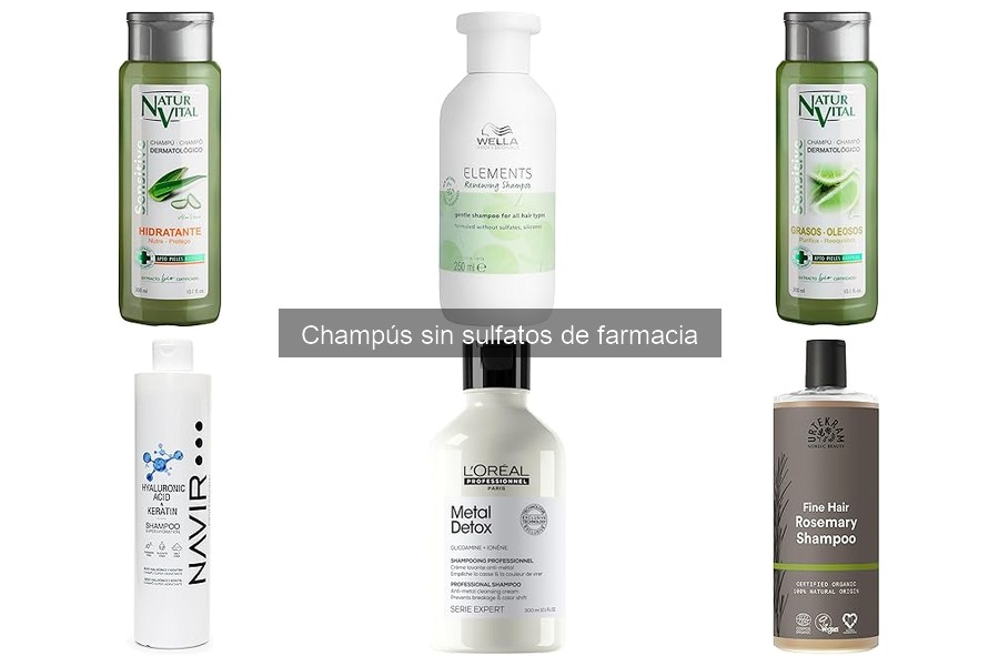 Beneficios de usar champús sin sulfatos en tu cabello