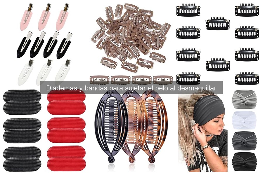 Beneficios de usar diademas al desmaquillar