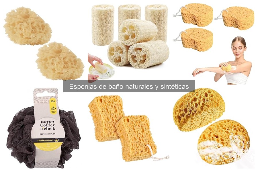 Beneficios de usar esponjas de baño naturales para tu piel