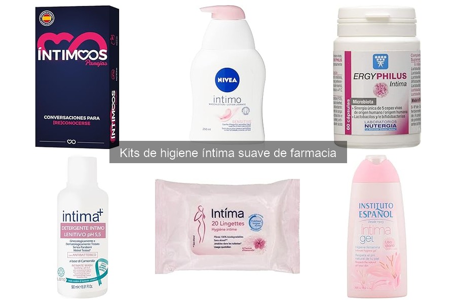 Beneficios de usar kits de higiene íntima suave de farmacia