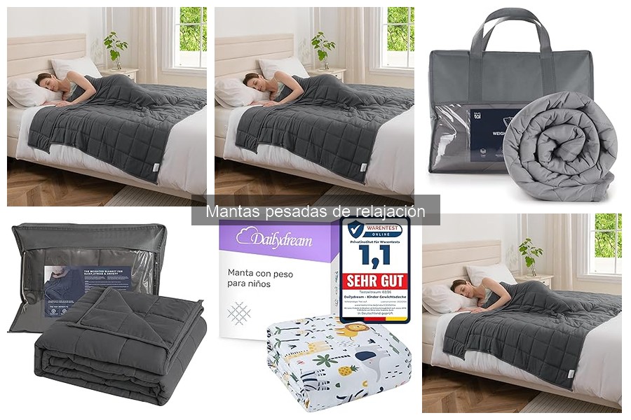 Beneficios de usar mantas pesadas para la relajación