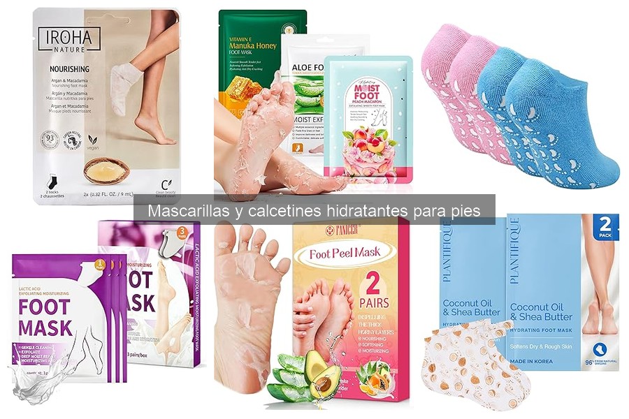 Beneficios de usar mascarillas hidratantes para pies