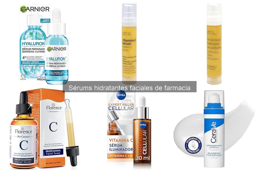 Beneficios de usar un sérum hidratante facial de farmacia