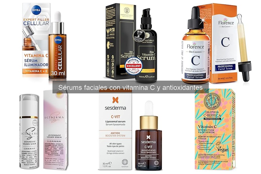 Beneficios del sérum facial con vitamina C y antioxidantes