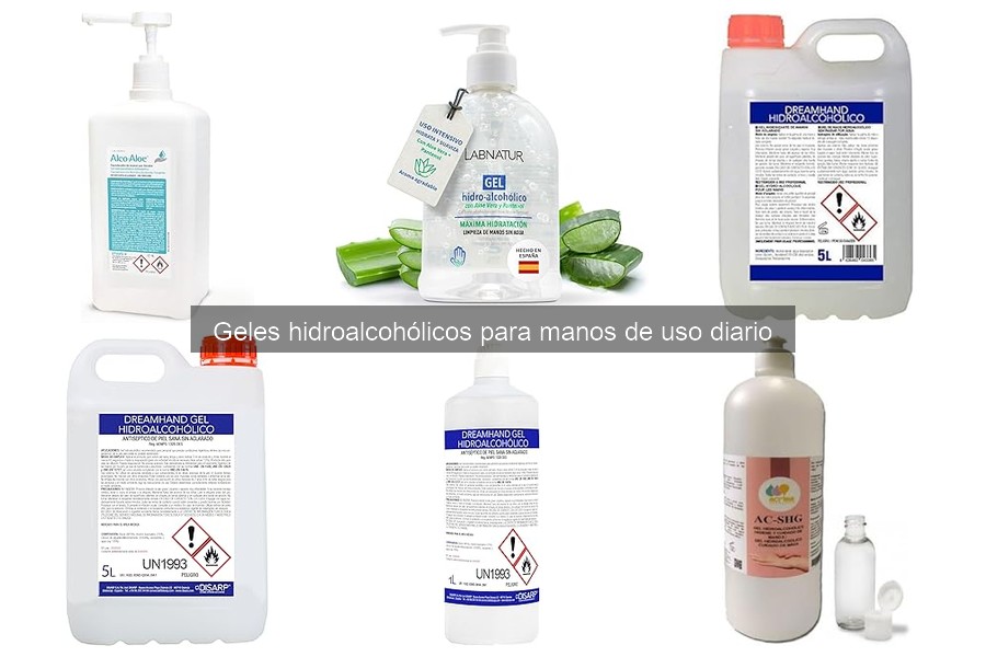 Beneficios del uso diario de geles hidroalcohólicos para manos