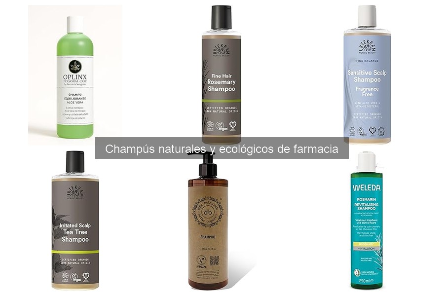 Champús ecológicos ideales para cuero cabelludo sensible