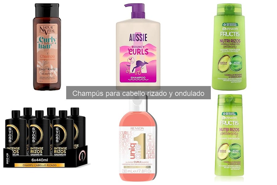 Champús para Cabello Rizado: Controla el Frizz Efectivamente