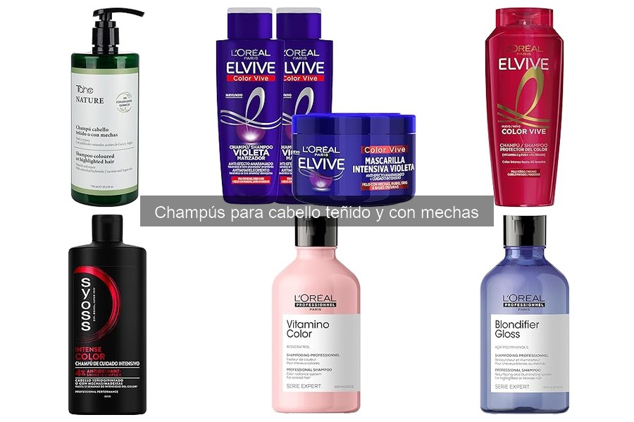 Champús para cabello teñido sin sulfatos: ¿vale la pena?