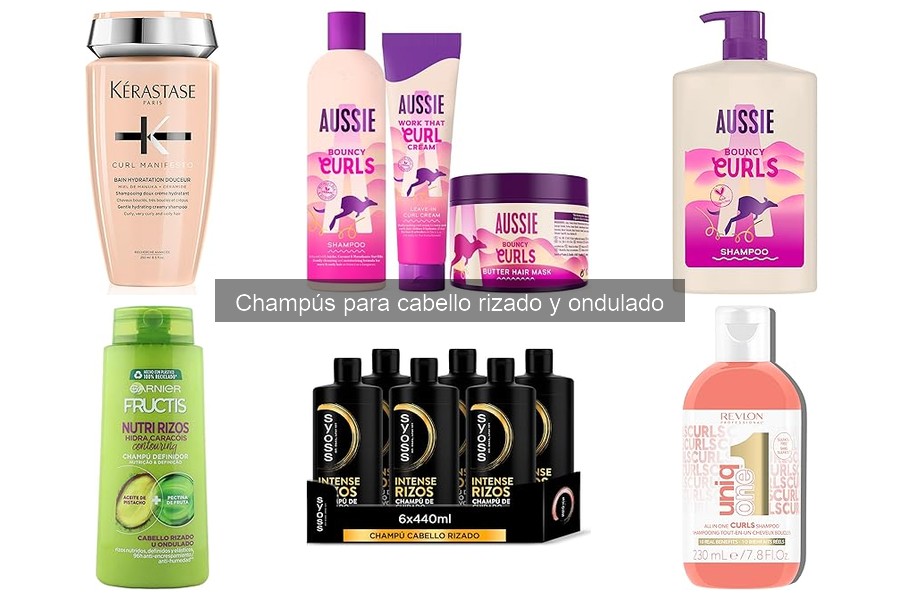 Champús recomendados para cabellos rizados dañados