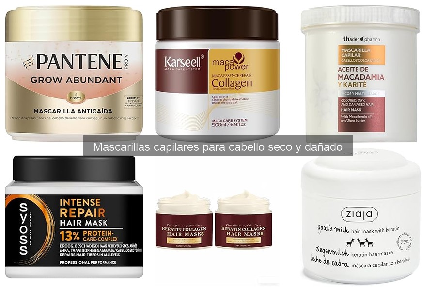 Ciclo de Cuidado del Cabello con Mascarillas Capilares