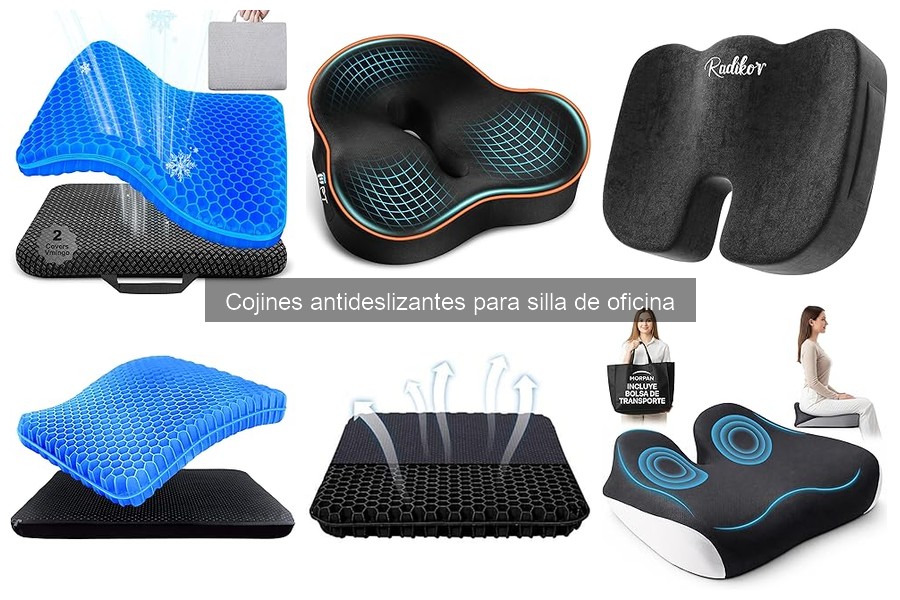 Cojines antideslizantes vs. ergonómicos: ¿cuál elegir?