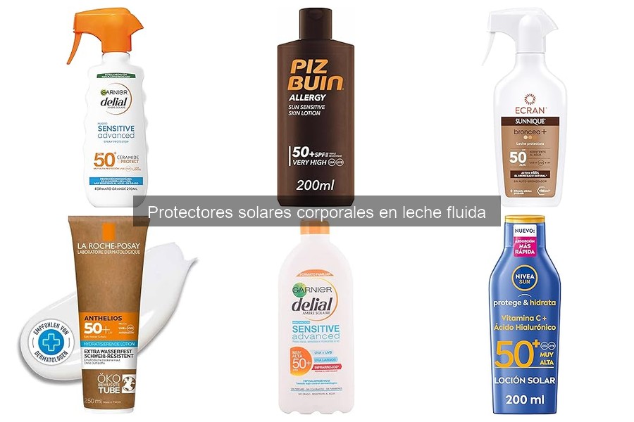 Cómo almacenar correctamente el protector solar en leche fluida