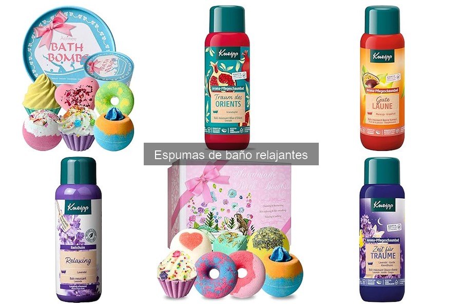 Cómo almacenar correctamente las espumas de baño