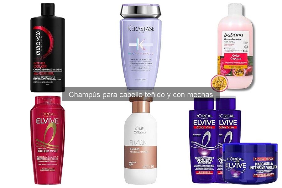 Cómo aplicar champú para cabello teñido correctamente