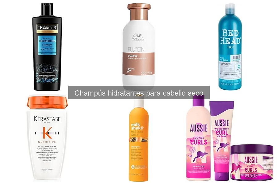 Cómo aplicar champús hidratantes para cabello seco