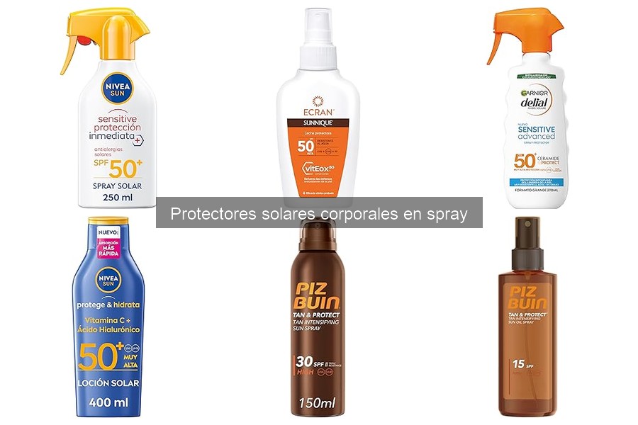 Cómo aplicar correctamente el protector solar en spray