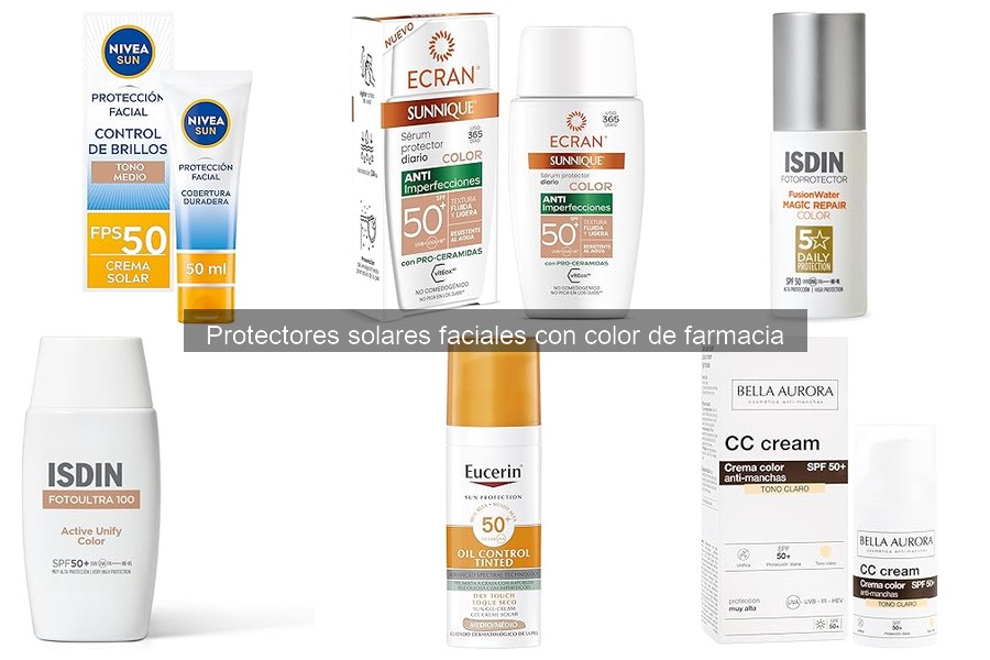 Cómo aplicar correctamente un protector solar facial con color