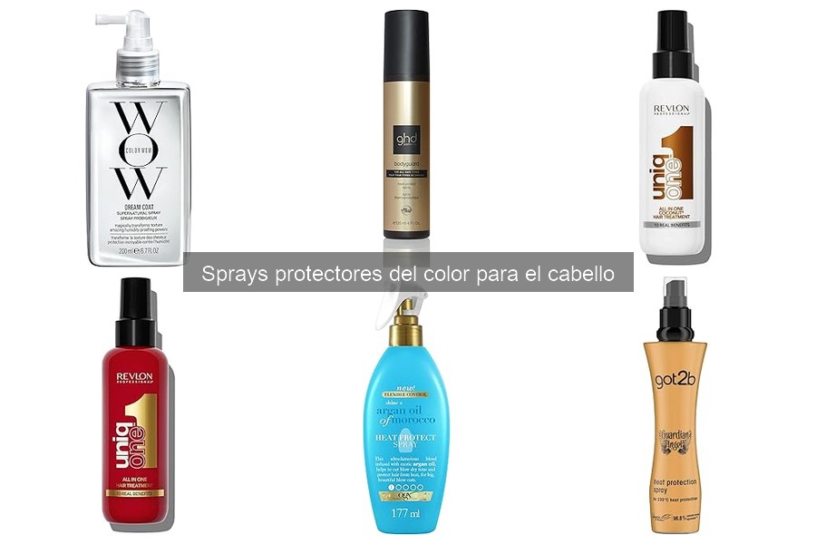 Cómo aplicar correctamente un spray protector del color