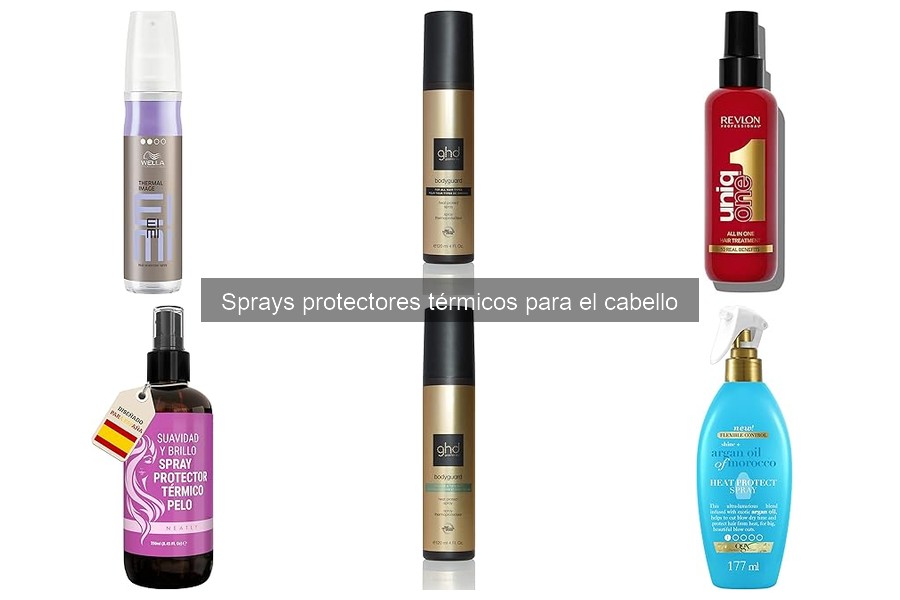 Cómo aplicar spray protector térmico para el cabello