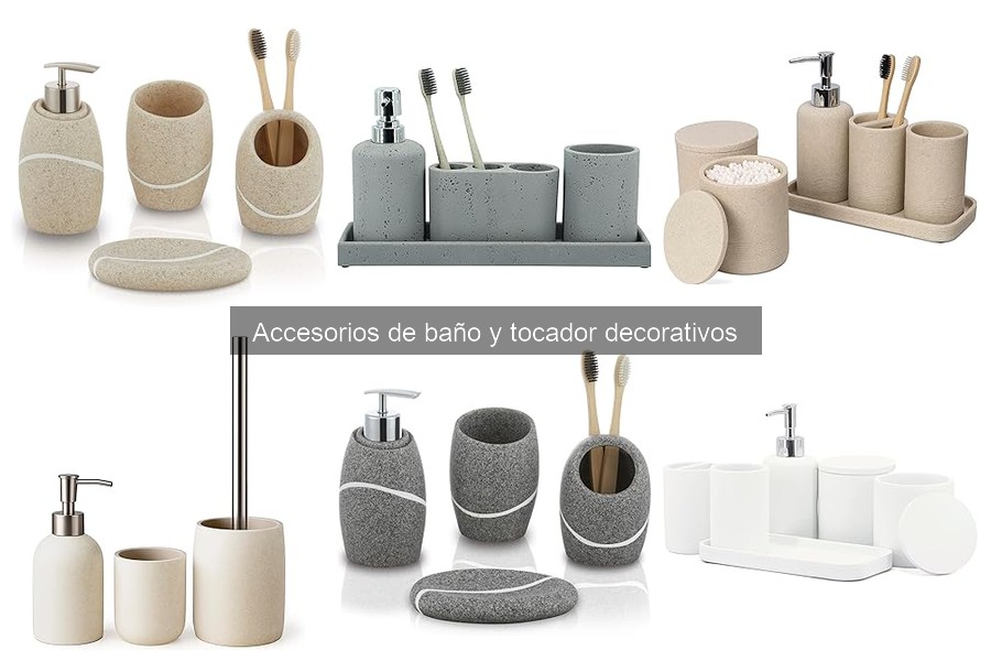Cómo Elegir Accesorios de Baño y Tocador Decorativos