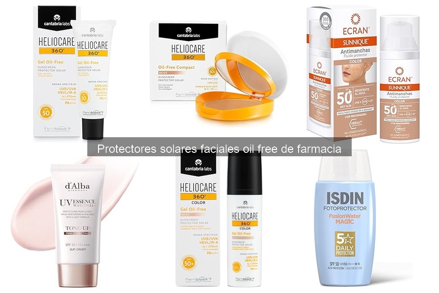 Cómo elegir el FPS ideal en protectores solares oil free