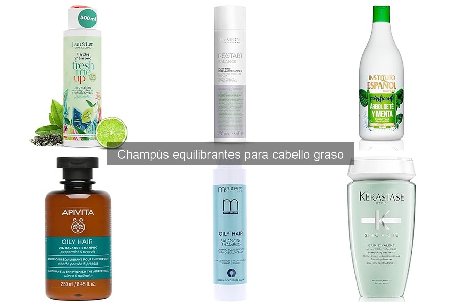 Cómo elegir el mejor champú equilibrante para cabello graso