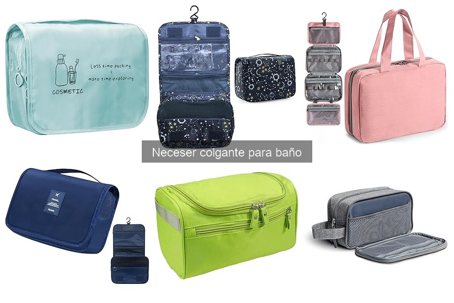 Cómo elegir el mejor neceser colgante para baño