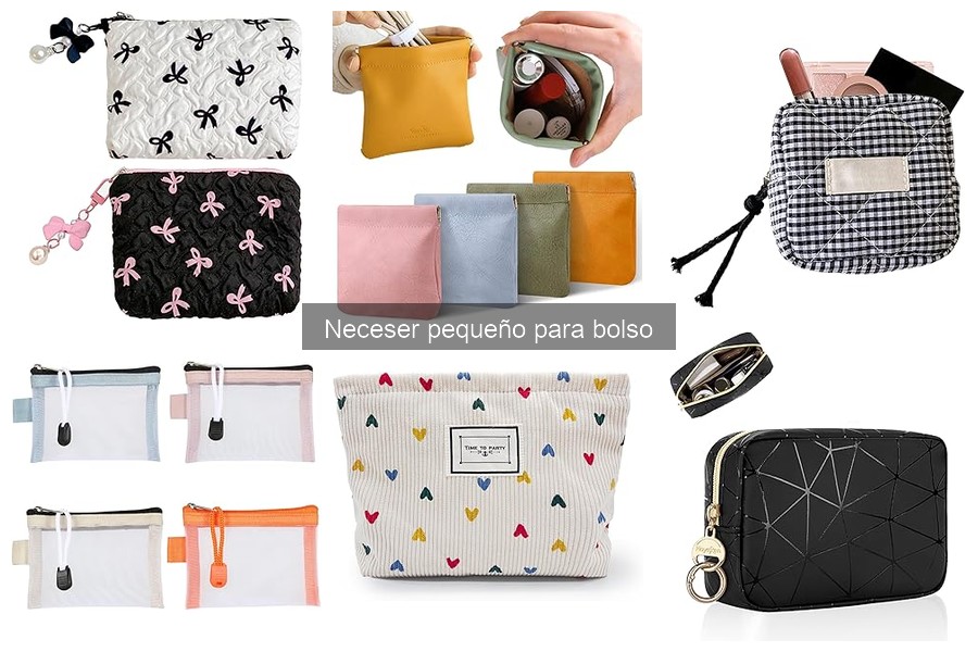 Cómo elegir el mejor neceser pequeño para bolso