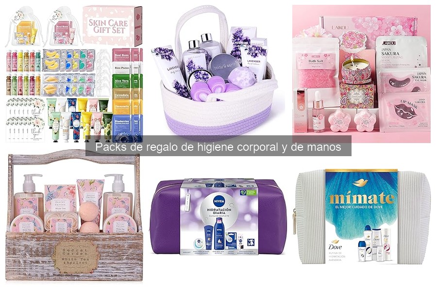 ¿Cómo elegir el mejor pack de regalo de higiene corporal?