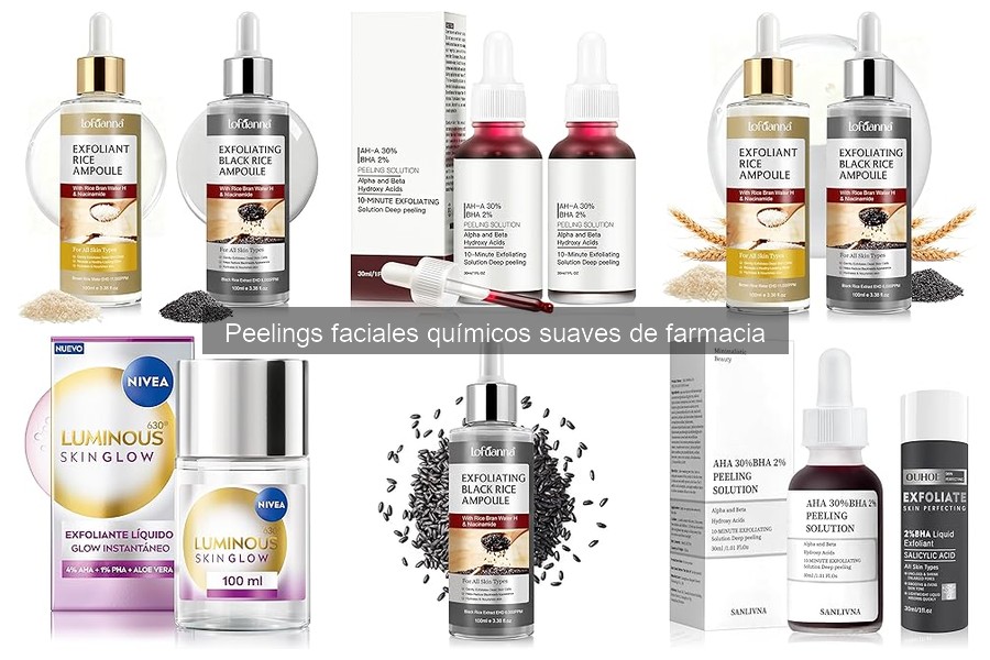Cómo elegir el mejor peeling facial químico suave para tu piel