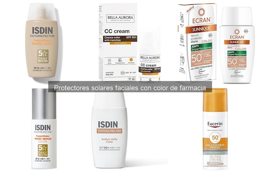 Cómo elegir el mejor protector solar facial con color