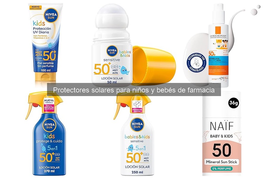 Cómo elegir el mejor protector solar para niños y bebés