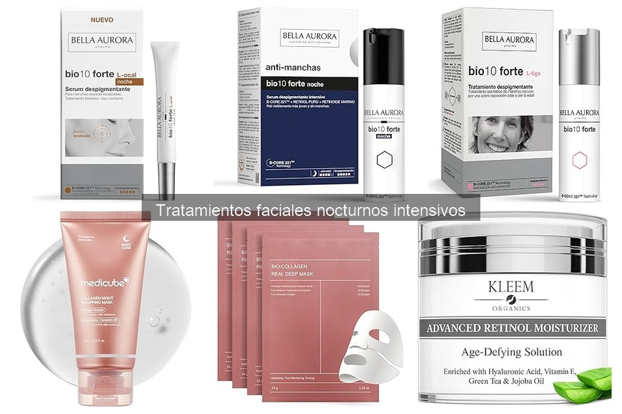 Cómo elegir el mejor tratamiento facial nocturno intensivo