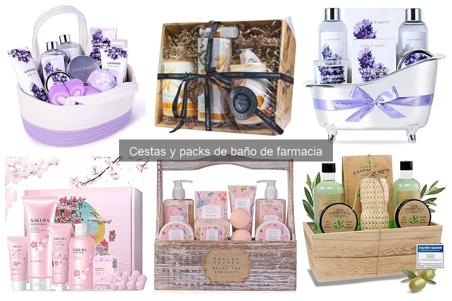 Cómo elegir la mejor cesta o pack de baño de farmacia