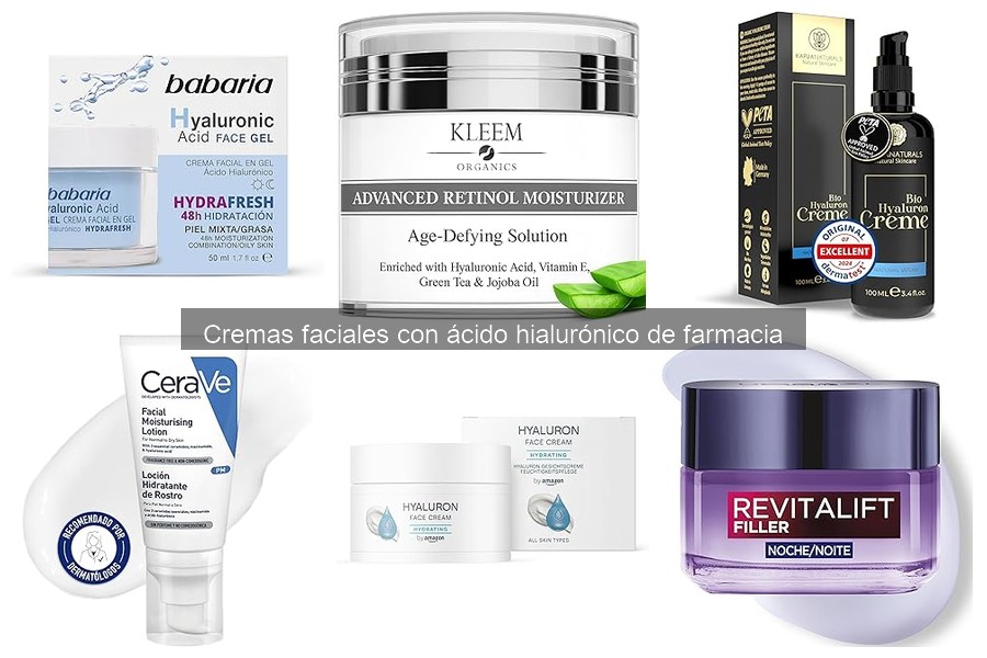 Cómo elegir la mejor crema facial con ácido hialurónico