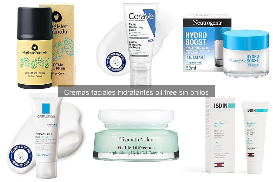Cómo elegir la mejor crema facial hidratante oil free
