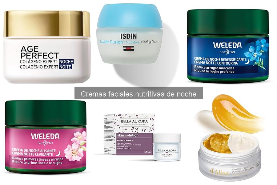 Cómo elegir la mejor crema facial nutritiva de noche