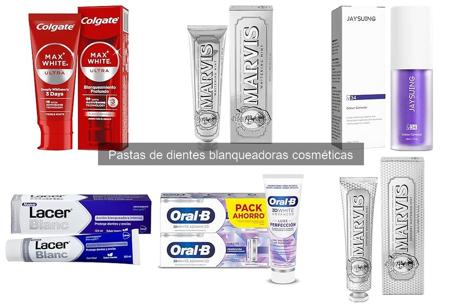 Cómo elegir la mejor pasta de dientes blanqueadora