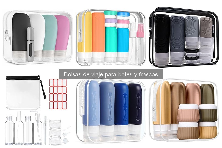 Cómo limpiar y mantener bolsas de viaje para botes y frascos
