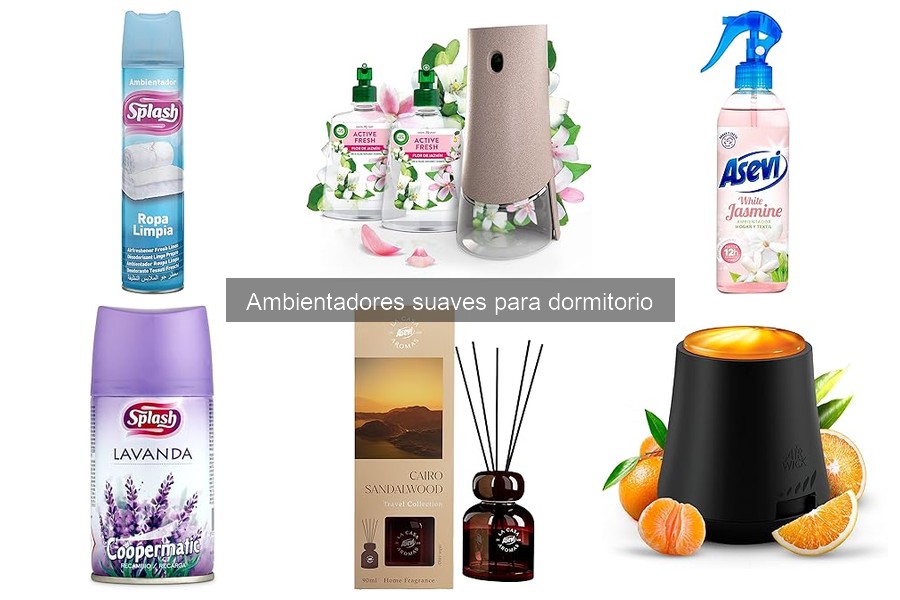 Cómo usar ambientadores suaves en el dormitorio