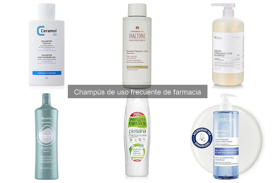 Cómo usar champú de uso frecuente correctamente
