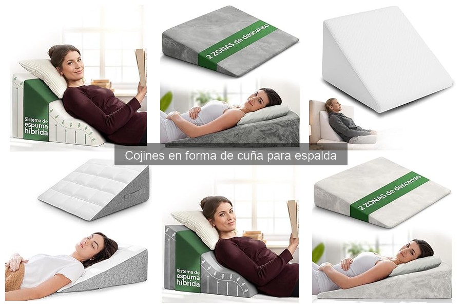 Cómo usar correctamente un cojín en cuña para la espalda