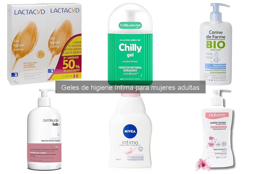 Cómo usar geles de higiene íntima para mujeres correctamente