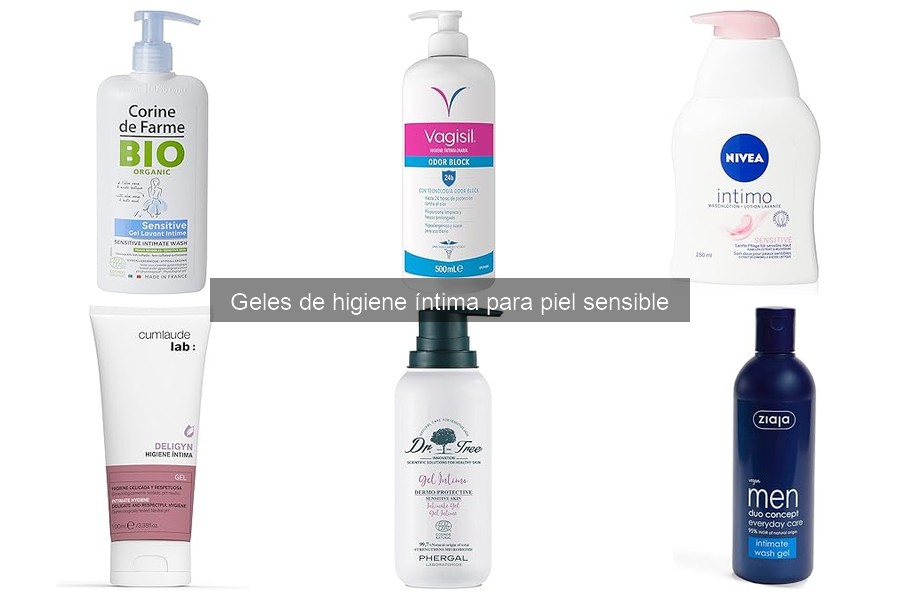 Cómo usar geles de higiene íntima para piel sensible