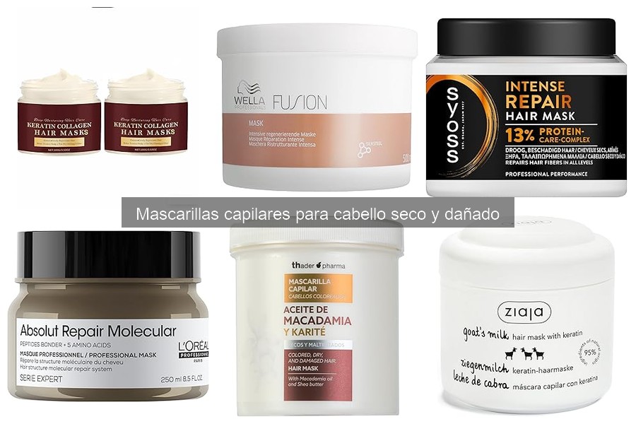 Cómo usar mascarillas capilares para cabello seco y dañado