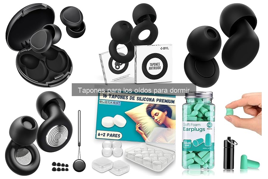 Cómo usar tapones para los oídos correctamente para dormir